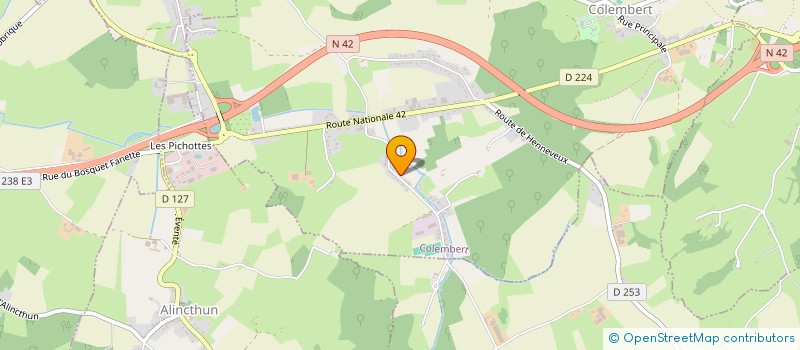 localisation de l'entreprise MONSIEUR GEMAEL AZZOUZ  COLEMBERT