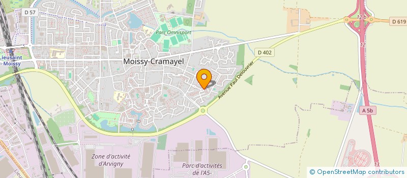 localisation de l'entreprise MONSIEUR GEMAEL PLOCUS à MOISSY-CRAMAYEL