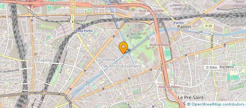 localisation de l'entreprise MONSIEUR GEMAILE RECHAK  PARIS