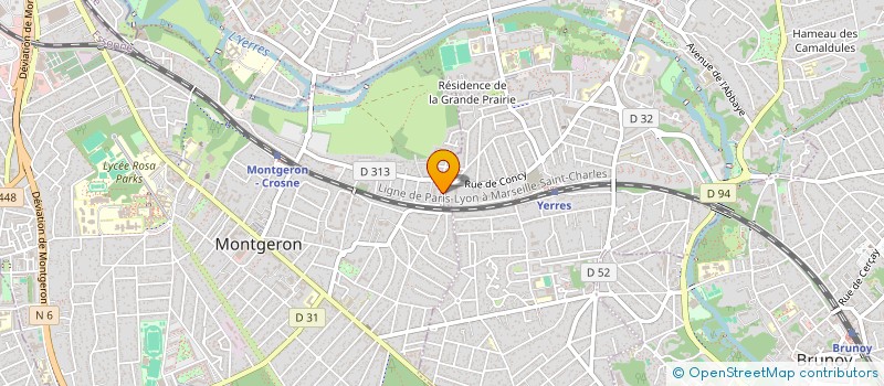 localisation de l'entreprise MONSIEUR GEMECHIS KEDIR à MONTGERON