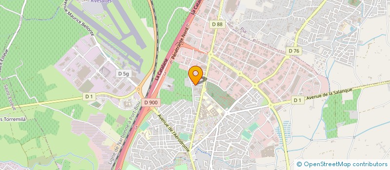 localisation de l'entreprise MONSIEUR GEMEL KERFA à PERPIGNAN