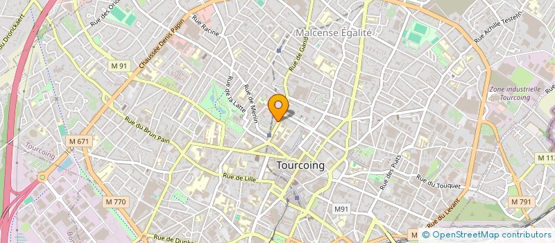 localisation de l'entreprise MONSIEUR GEN LI à TOURCOING