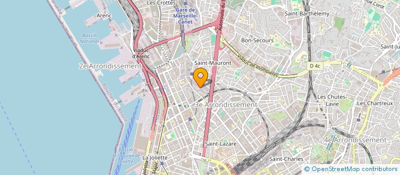 localisation de l'entreprise MONSIEUR GENADIY KAZANZHI à MARSEILLE