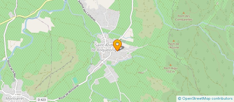 localisation de l'entreprise MONSIEUR GENEROSO CORTEZ à RAISSAC-D'AUDE