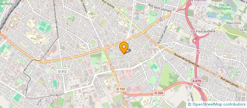 localisation de l'entreprise MONSIEUR GENGIS BELURI à ANGERS