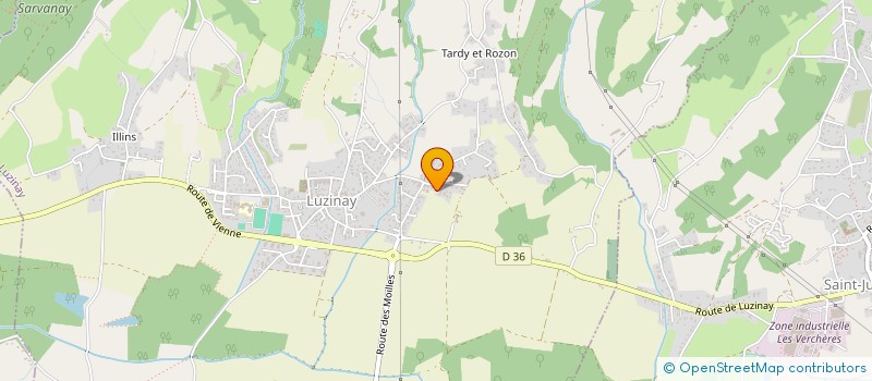 localisation de l'entreprise MONSIEUR GENGIS BENABBES  LUZINAY