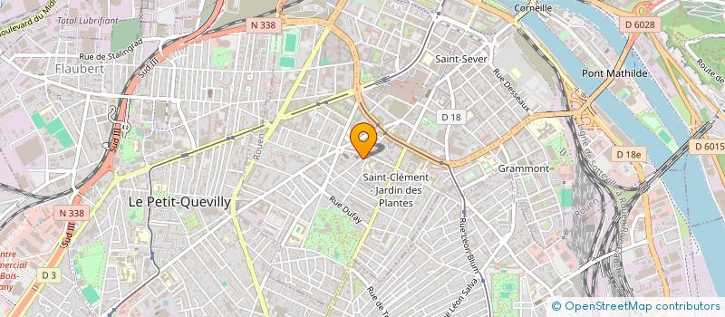 localisation de l'entreprise MONSIEUR GENIA BAZABAKANA  ROUEN