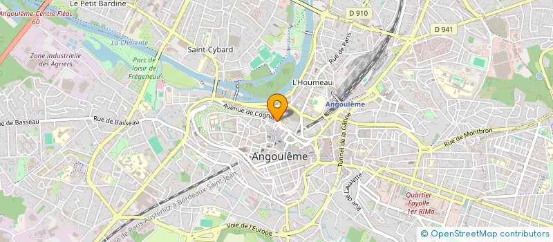 localisation de l'entreprise MONSIEUR GENIS RIGOL AZOLA à ANGOULEME