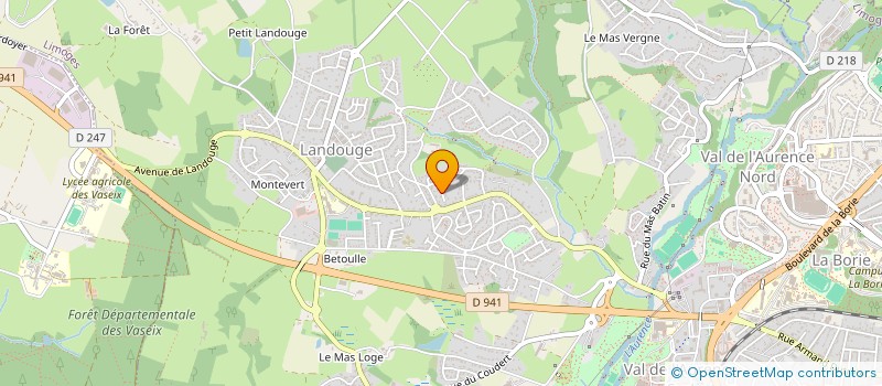 localisation de l'entreprise MONSIEUR GENNADIY YURCHENKO à LIMOGES