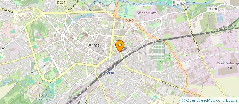 localisation de l'entreprise MONSIEUR GENNARO DE FALCO à ARRAS