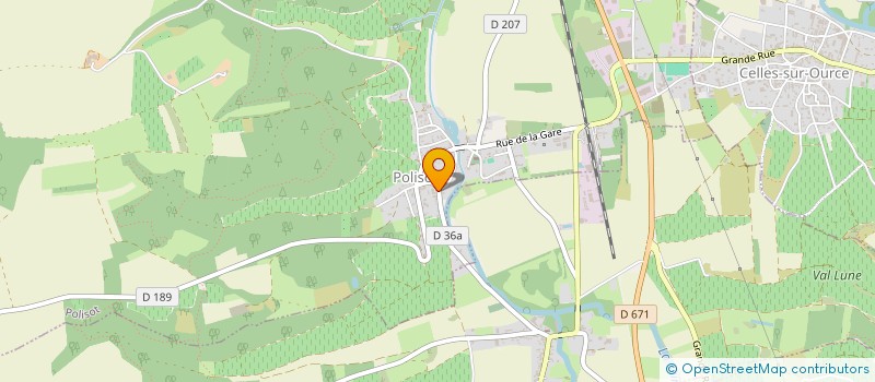 localisation de l'entreprise MONSIEUR GENNARO DE MICCOLI à POLISOT