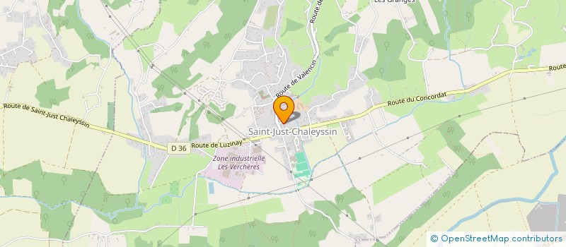 localisation de l'entreprise MONSIEUR GENNARO DE PASQUALE  SAINT-JUST-CHALEYSSIN