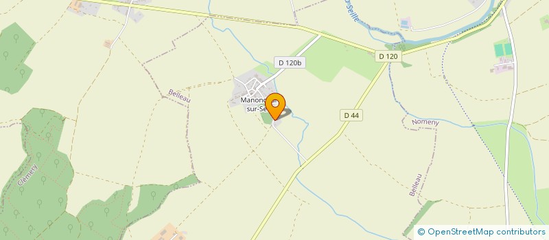 localisation de l'entreprise MONSIEUR GENNARO PALUMBO  NOMENY