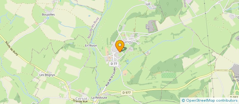 localisation de l'entreprise MONSIEUR GENNARO ZACCARO  SAINT-GERMAIN-LES-BUXY