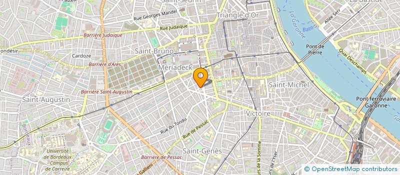 localisation de l'entreprise MONSIEUR GENSERIC ARRIUBERGE  BORDEAUX