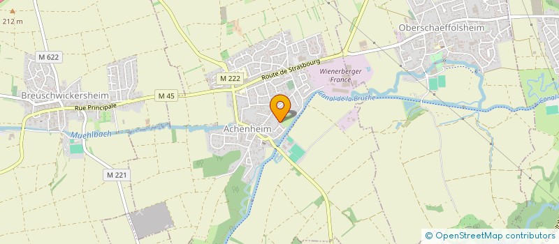 localisation de l'entreprise MONSIEUR GENSERIC CARVALHO  ACHENHEIM