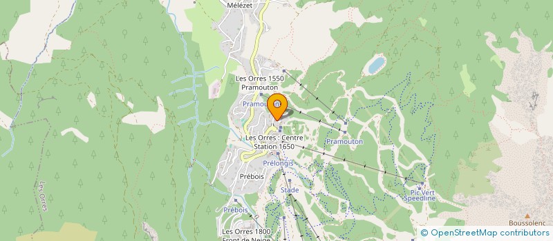 localisation de l'entreprise MONSIEUR GENSERIC ENFRU  LES ORRES