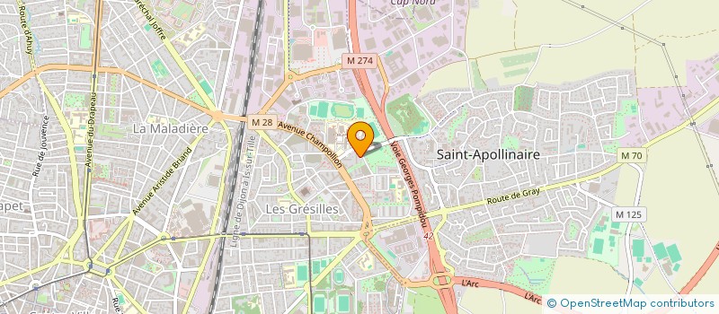 localisation de l'entreprise MONSIEUR GENTILE PUATI à DIJON