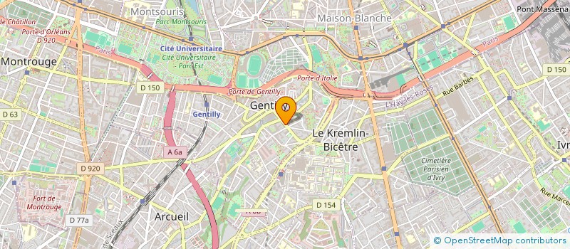 localisation de l'entreprise MONSIEUR GENTILLY LYSE  GENTILLY