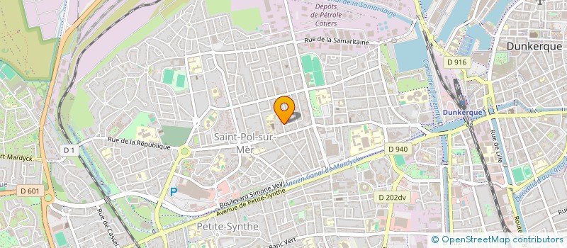 localisation de l'entreprise MONSIEUR GEOFFRAY CLERBOIS  DUNKERQUE