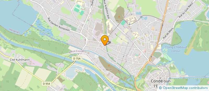 localisation de l'entreprise MONSIEUR GEOFFRAY DEROISSART  VIEUX-CONDE