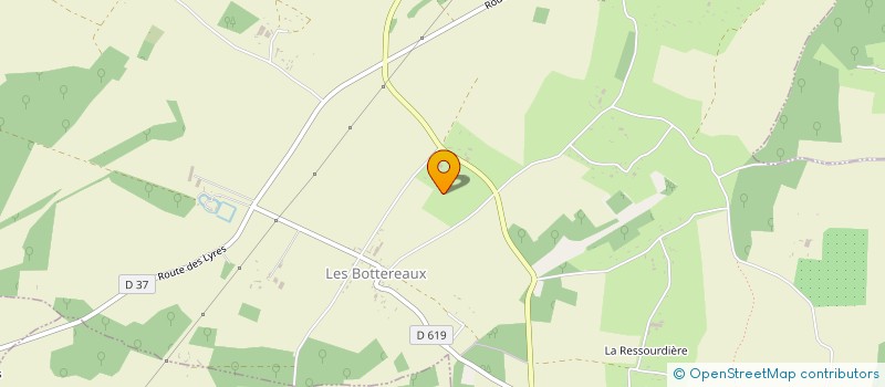 localisation de l'entreprise MONSIEUR GEOFFRAY DOS SANTOS  LES BOTTEREAUX