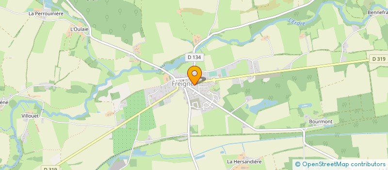 localisation de l'entreprise MONSIEUR GEOFFRAY ESNAULT à VALLONS-DE-L'ERDRE