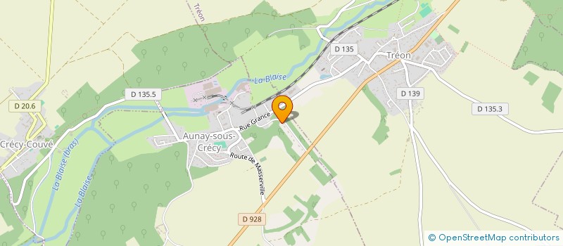 localisation de l'entreprise MONSIEUR GEOFFRAY MORIN à AUNAY-SOUS-CRECY