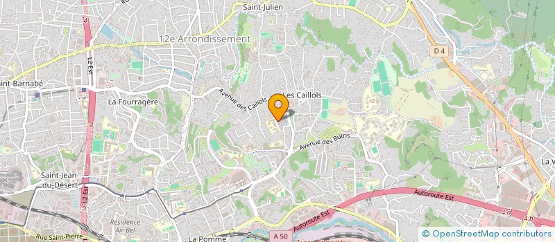 localisation de l'entreprise MONSIEUR GEOFFRAY PETIT à MARSEILLE