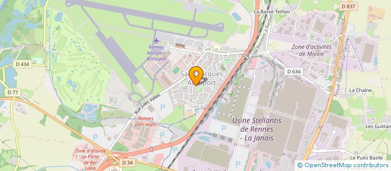 localisation de l'entreprise MONSIEUR GEOFFRAY RABARDEL  SAINT-JACQUES-DE-LA-LANDE