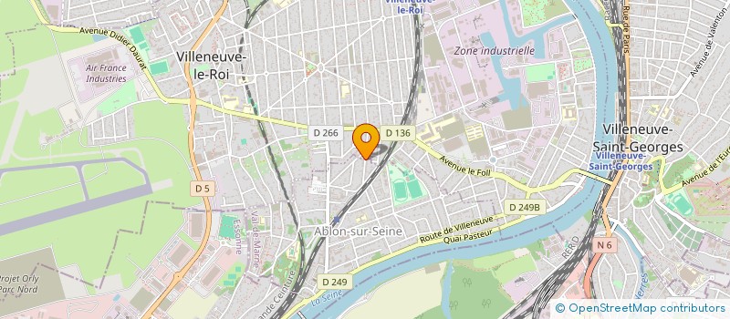 localisation de l'entreprise MONSIEUR GEOFFRAY THAUVIN à ABLON-SUR-SEINE