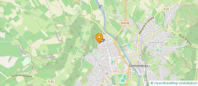 localisation de l'entreprise MONSIEUR GEOFFRAY TRIBUILT  SOMMIERES