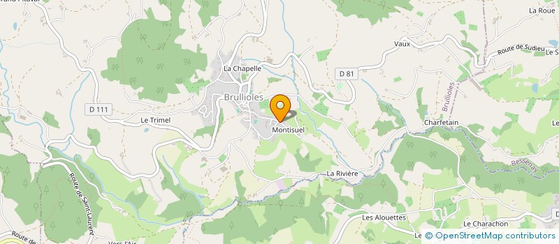 localisation de l'entreprise MONSIEUR GEOFFRAY VOLAY à BRULLIOLES