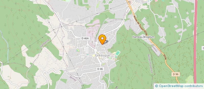 localisation de l'entreprise MONSIEUR GEOFFREY ABRAMIN  GREASQUE