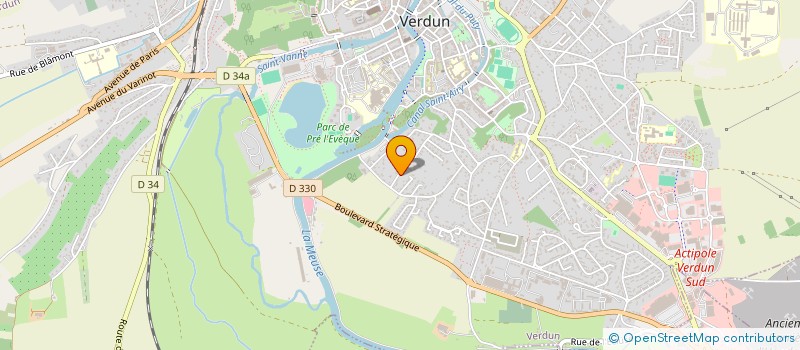 localisation de l'entreprise MONSIEUR GEOFFREY ADRIAN à VERDUN
