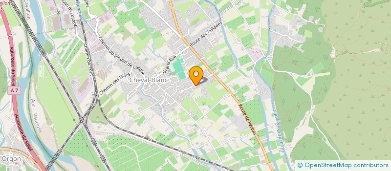 localisation de l'entreprise MONSIEUR GEOFFREY AGNIEL  CHEVAL-BLANC