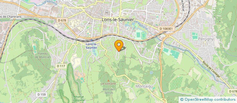 localisation de l'entreprise MONSIEUR GEOFFREY ALESINA à LONS-LE-SAUNIER