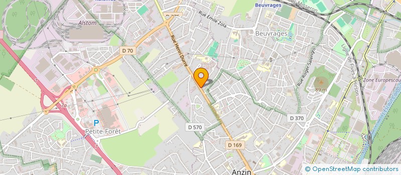 localisation de l'entreprise MONSIEUR GEOFFREY ANTIDORMI  RAISMES