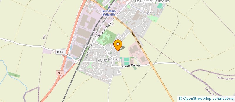 localisation de l'entreprise MONSIEUR GEOFFREY ANTON  LAGNY-LE-SEC