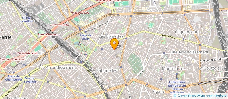 localisation de l'entreprise MONSIEUR GEOFFREY AUZOU  PARIS