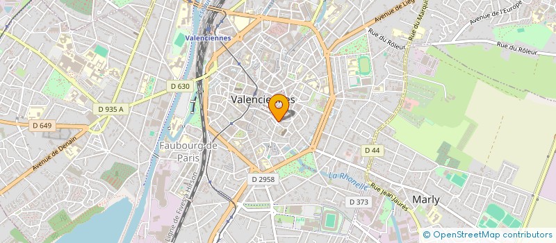 localisation de l'entreprise MONSIEUR GEOFFREY BAJARD à VALENCIENNES