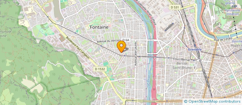 localisation de l'entreprise MONSIEUR GEOFFREY BAPTISTE  FONTAINE