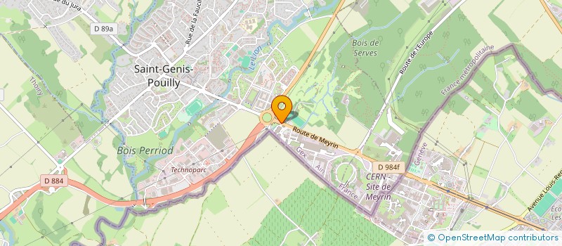 localisation de l'entreprise MONSIEUR GEOFFREY BARTHEL  FILLINGES