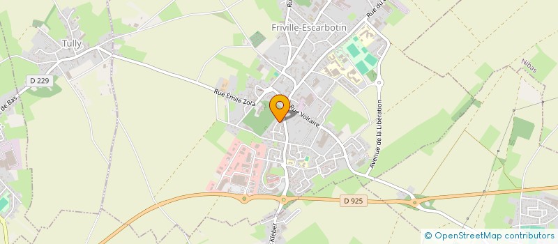 localisation de l'entreprise MONSIEUR GEOFFREY BASTIDE  FRIVILLE-ESCARBOTIN