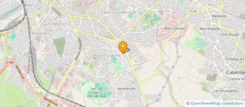 localisation de l'entreprise MONSIEUR GEOFFREY BAUER  PERPIGNAN