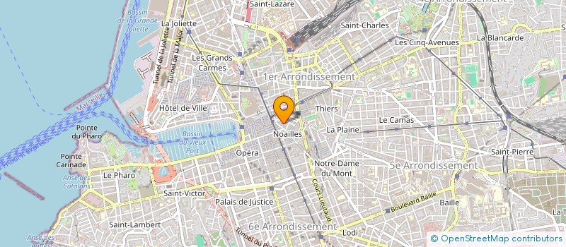 localisation de l'entreprise MONSIEUR GEOFFREY BEAUMET à MARSEILLE 1