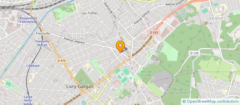 localisation de l'entreprise MONSIEUR GEOFFREY BENHADJ à LIVRY-GARGAN