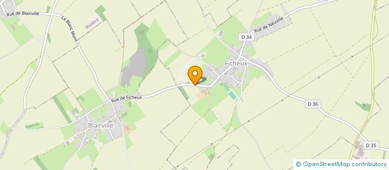 localisation de l'entreprise MONSIEUR GEOFFREY BILLAUT  FICHEUX