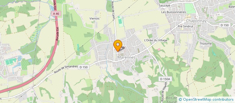 localisation de l'entreprise MONSIEUR GEOFFREY BLANC  MARENNES