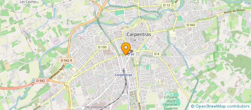 localisation de l'entreprise MONSIEUR GEOFFREY BLARY à CARPENTRAS